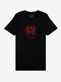 Sleep Token Worship Glyphs Boyfriend Fit Girls T-Shirt | Trending Graphic Tee For Fans