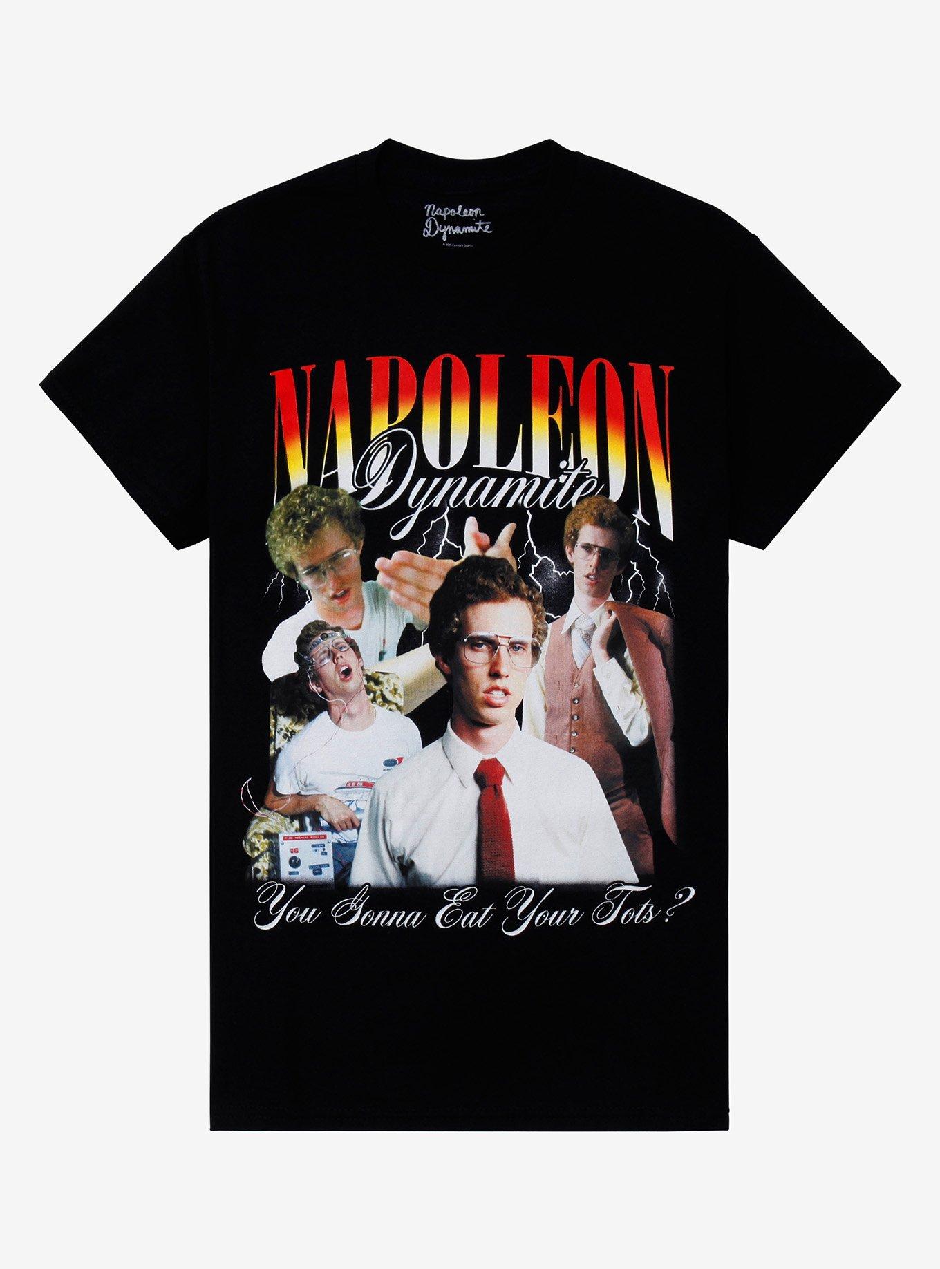 Napoleon Dynamite Collage Girls T-Shirt | Trending Graphic Tee For Fans