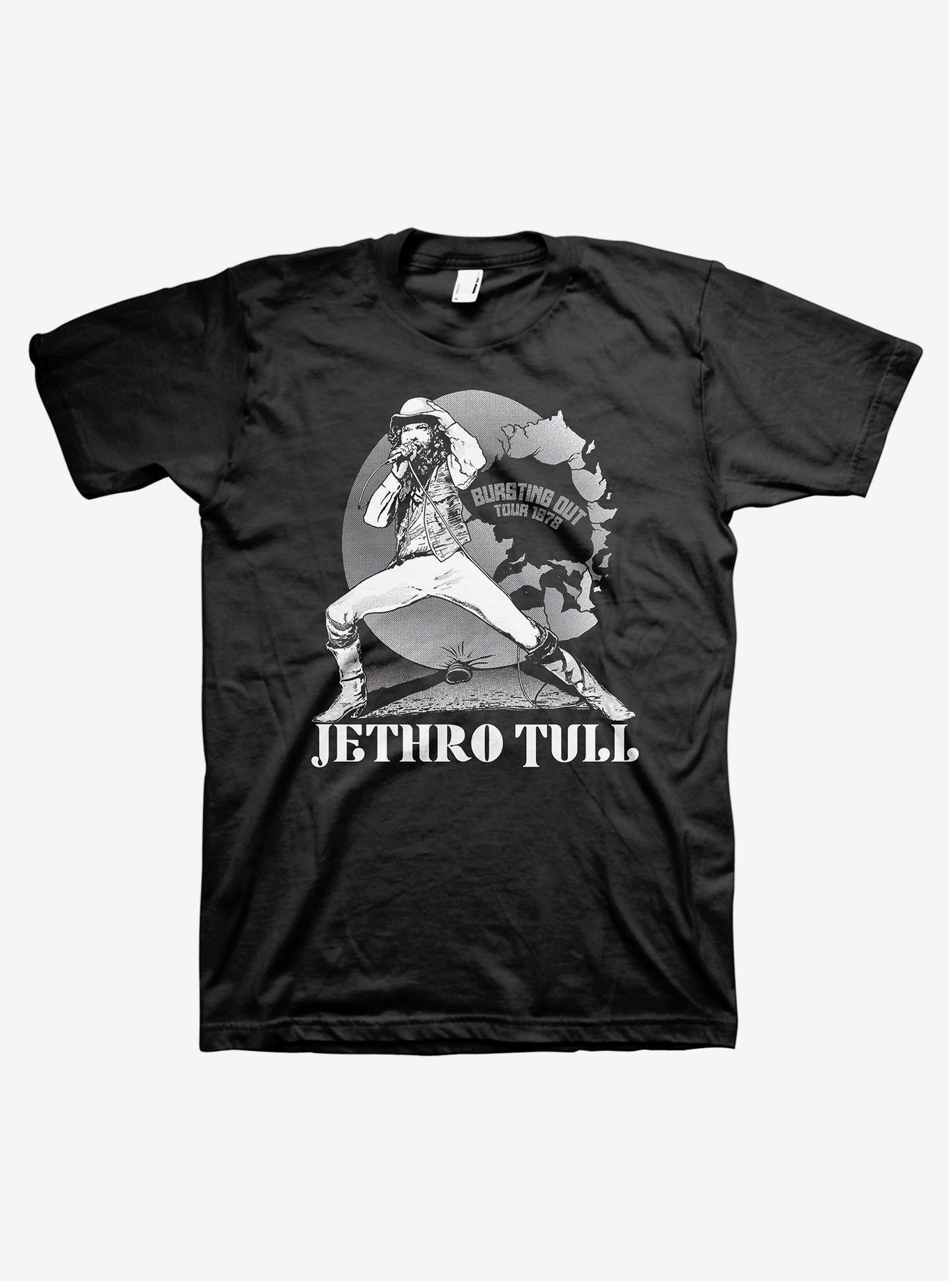 Jethro Tull Bursting Out Tour T-Shirt | Trending Graphic Tee For Fans