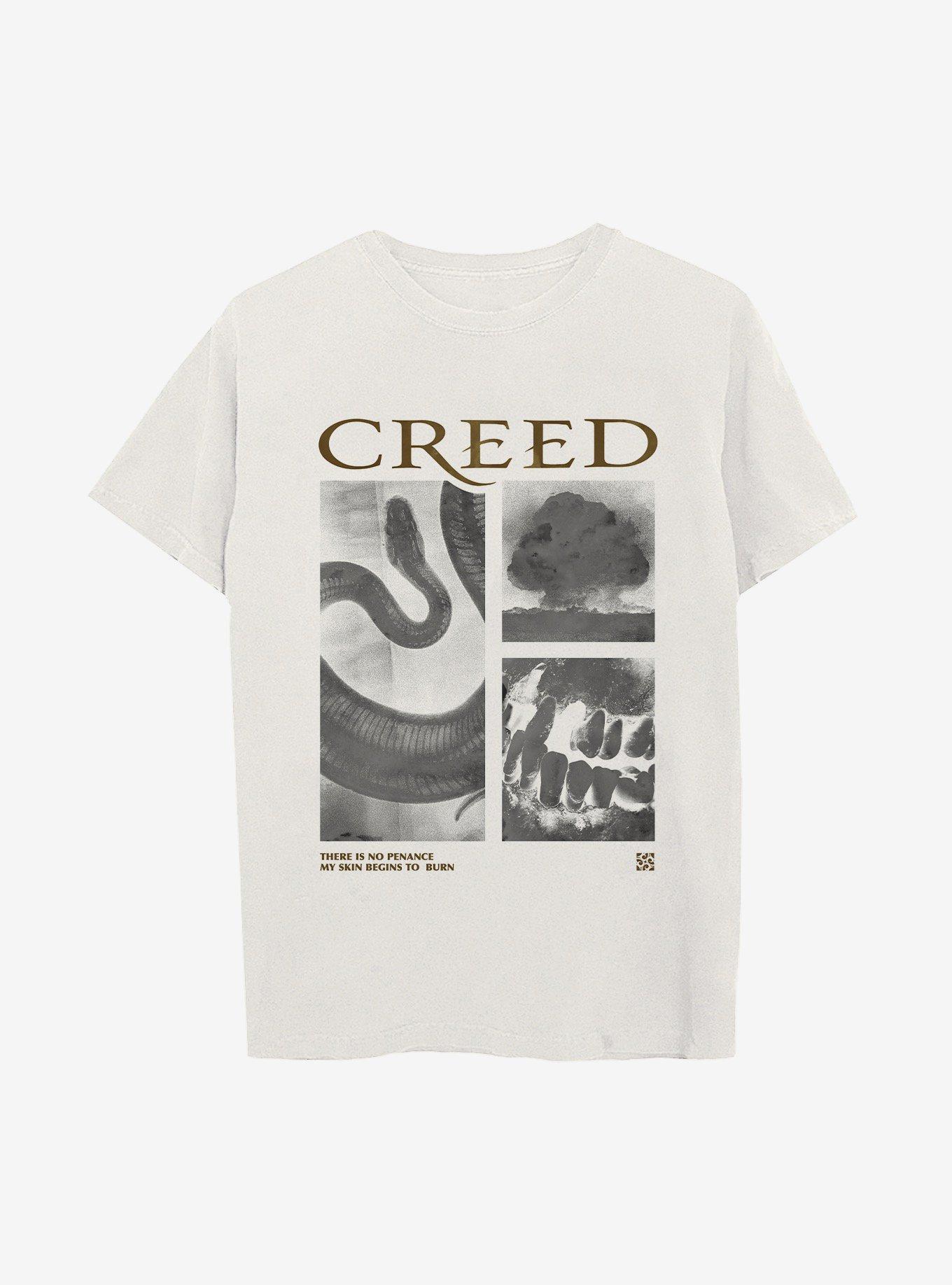 Creed Snake Boyfriend Fit Girls T-Shirt | Trending Graphic Tee For Fans