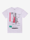 Squid Game Red Light Green Light Doll Split T-Shirt | Trending Graphic Tee For Fans