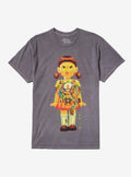 Squid Game 2 Doll Stairs Dark Wash T-Shirt | Trending Graphic Tee For Fans