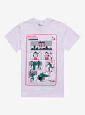 Squid Game Red Light Green Light Info Graphic T-Shirt | Trending Graphic Tee For Fans