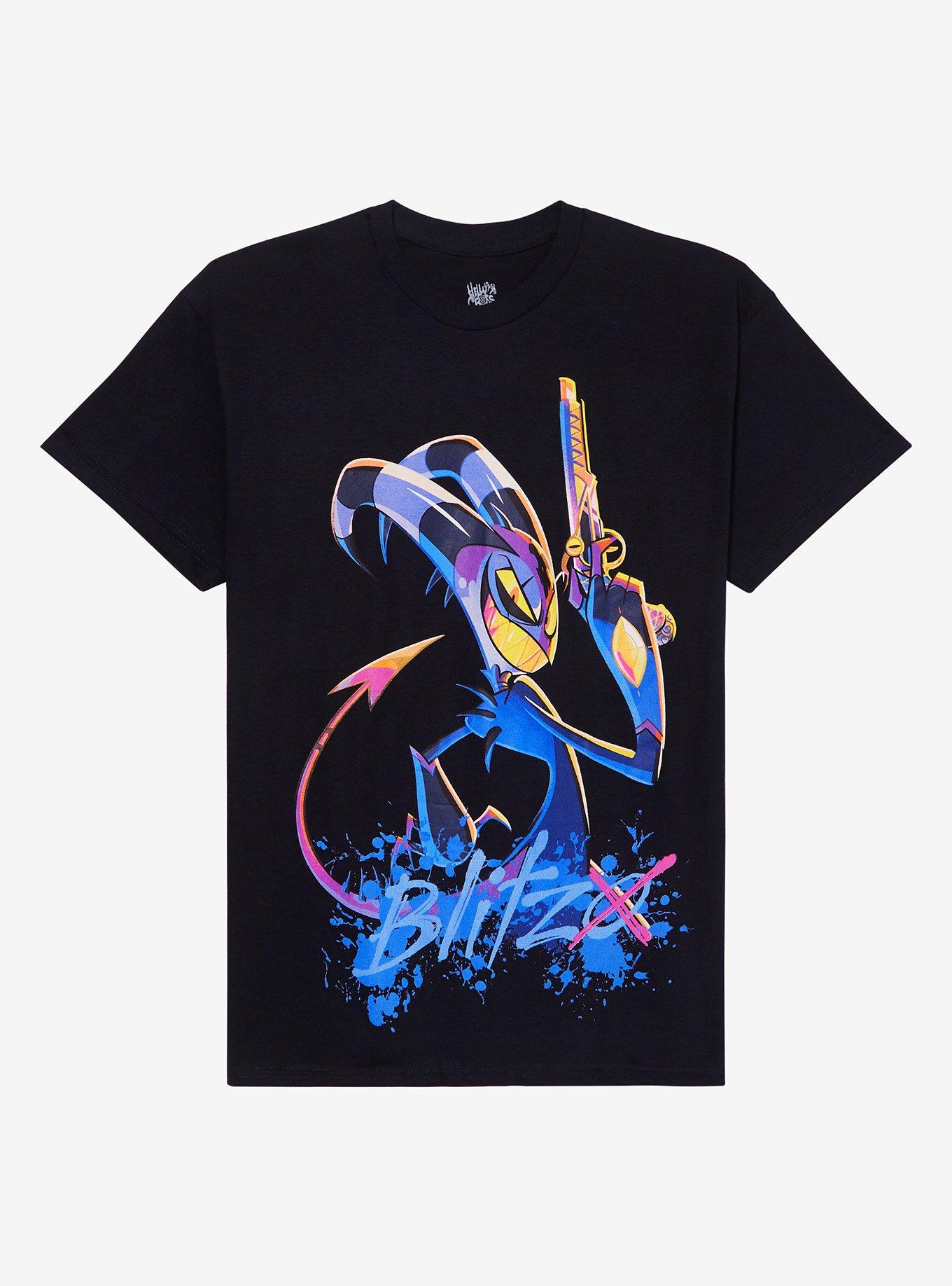 Helluva Boss Blitz Hot Topic Exclusive T-Shirt | Trending Graphic Tee For Fans