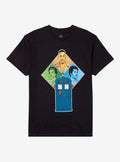 Doctor Who Quadrant TARDIS T-Shirt | Trending Graphic Tee For Fans