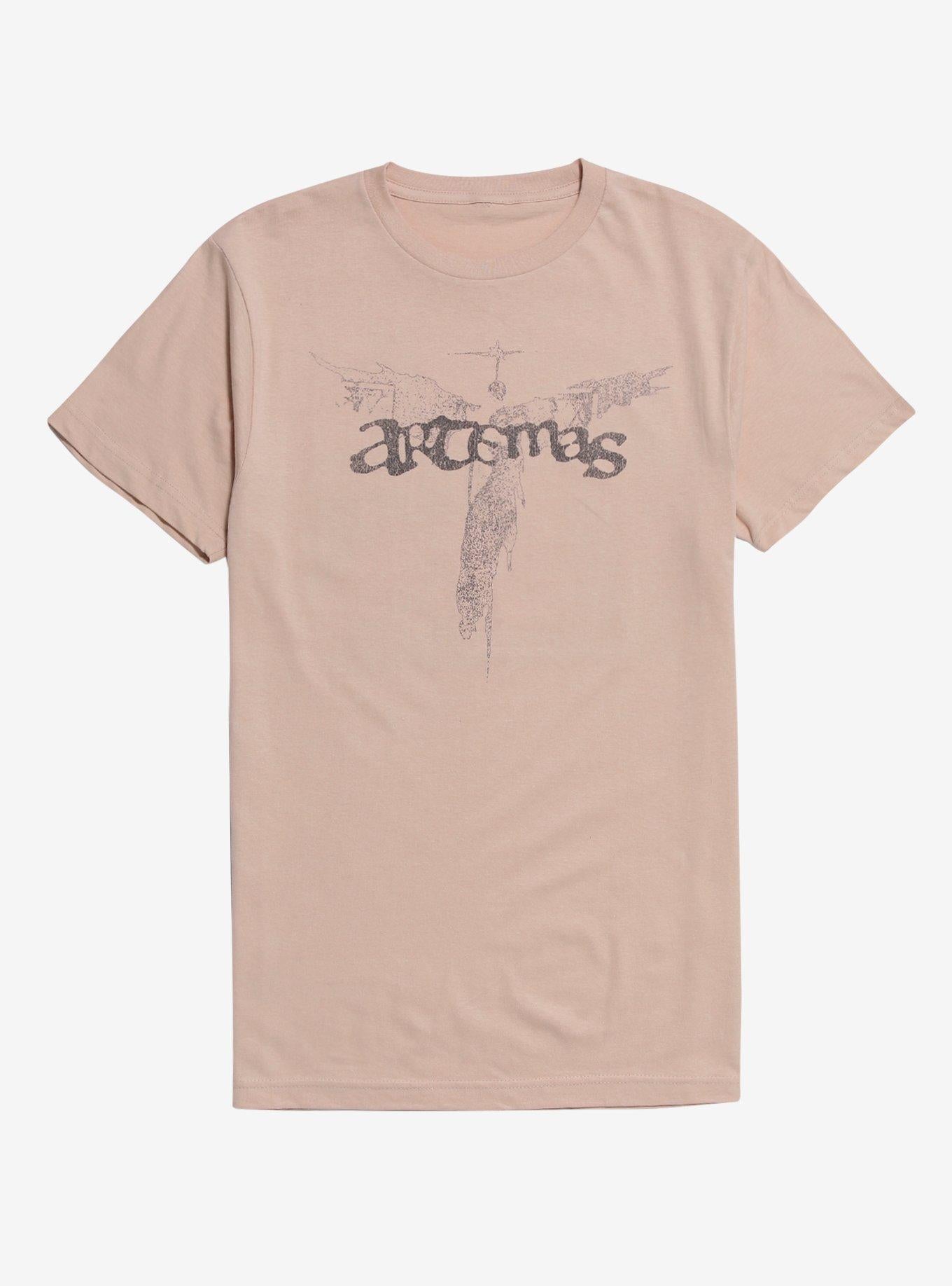 Artemas Faded Wings Relaxed Fit Girls T-Shirt | Trending Graphic Tee For Fans