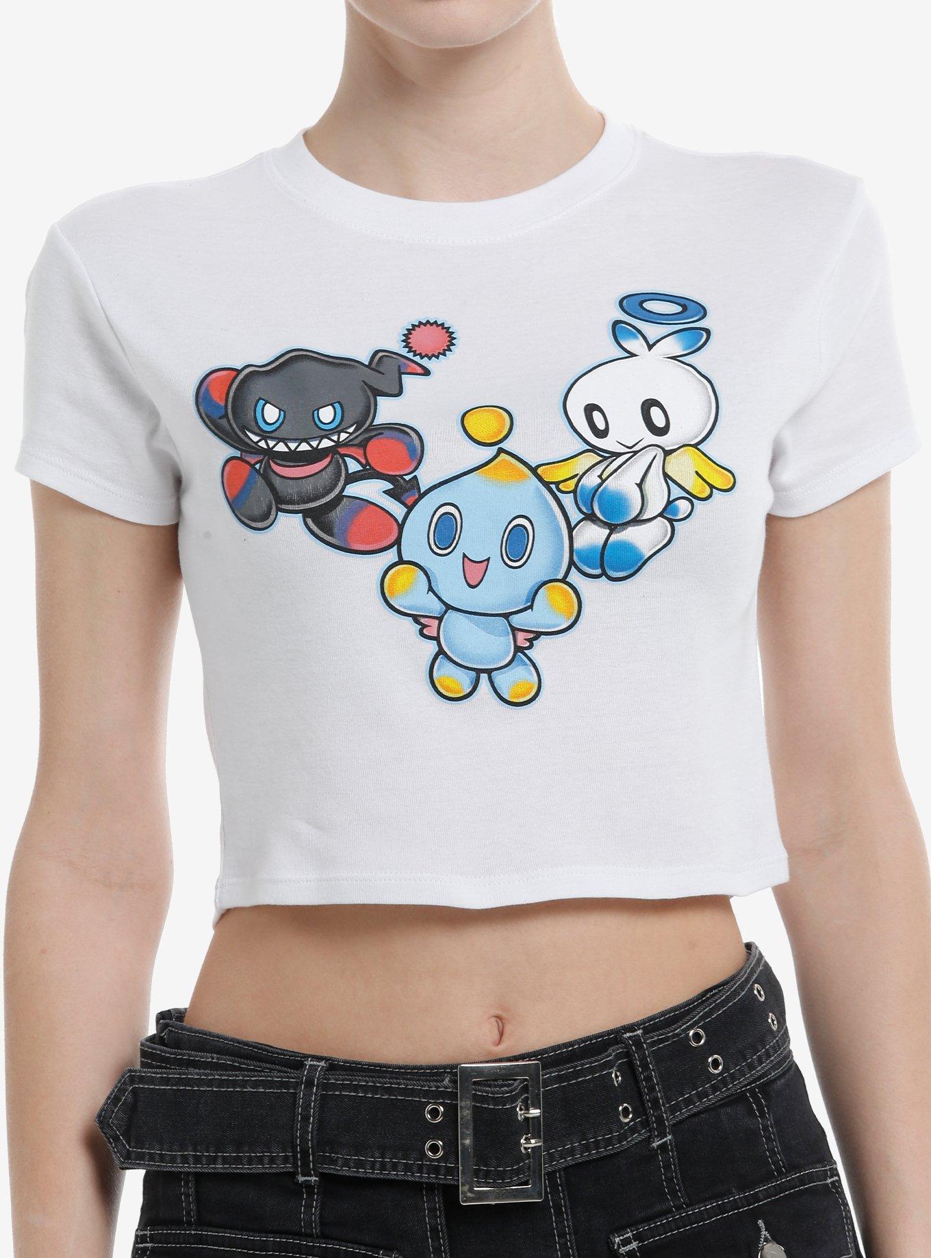 Sonic The Hedgehog Chao Trio Girls Baby T-Shirt | Trending Graphic Tee For Fans