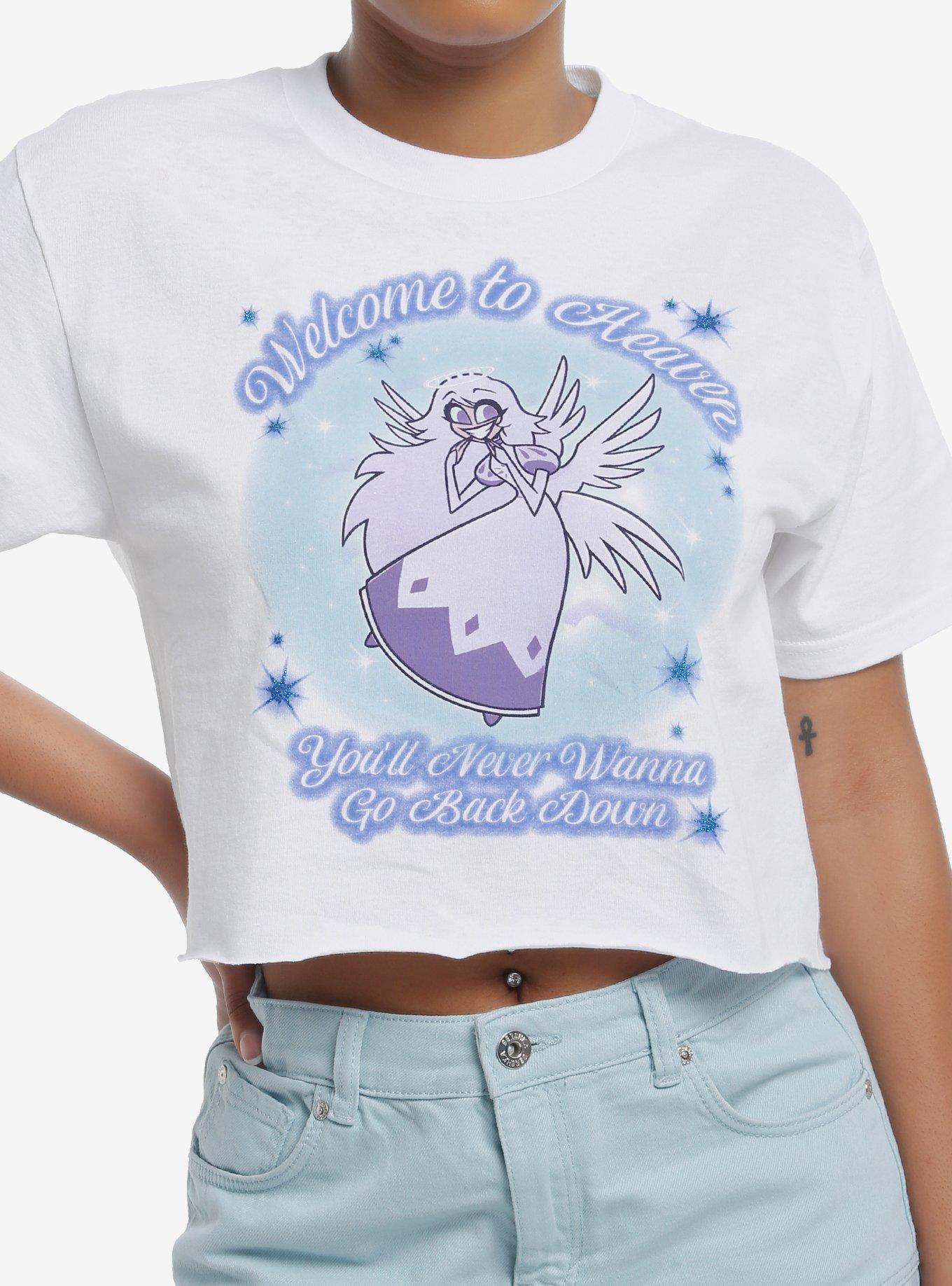 Hazbin Hotel Heaven Girls Skimmer T-Shirt | Trending Graphic Tee For Fans