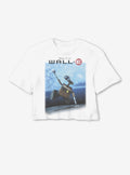 Disney Pixar WALL-E Sky Box Foil Girls Skimmer T-Shirt | Trending Graphic Tee For Fans