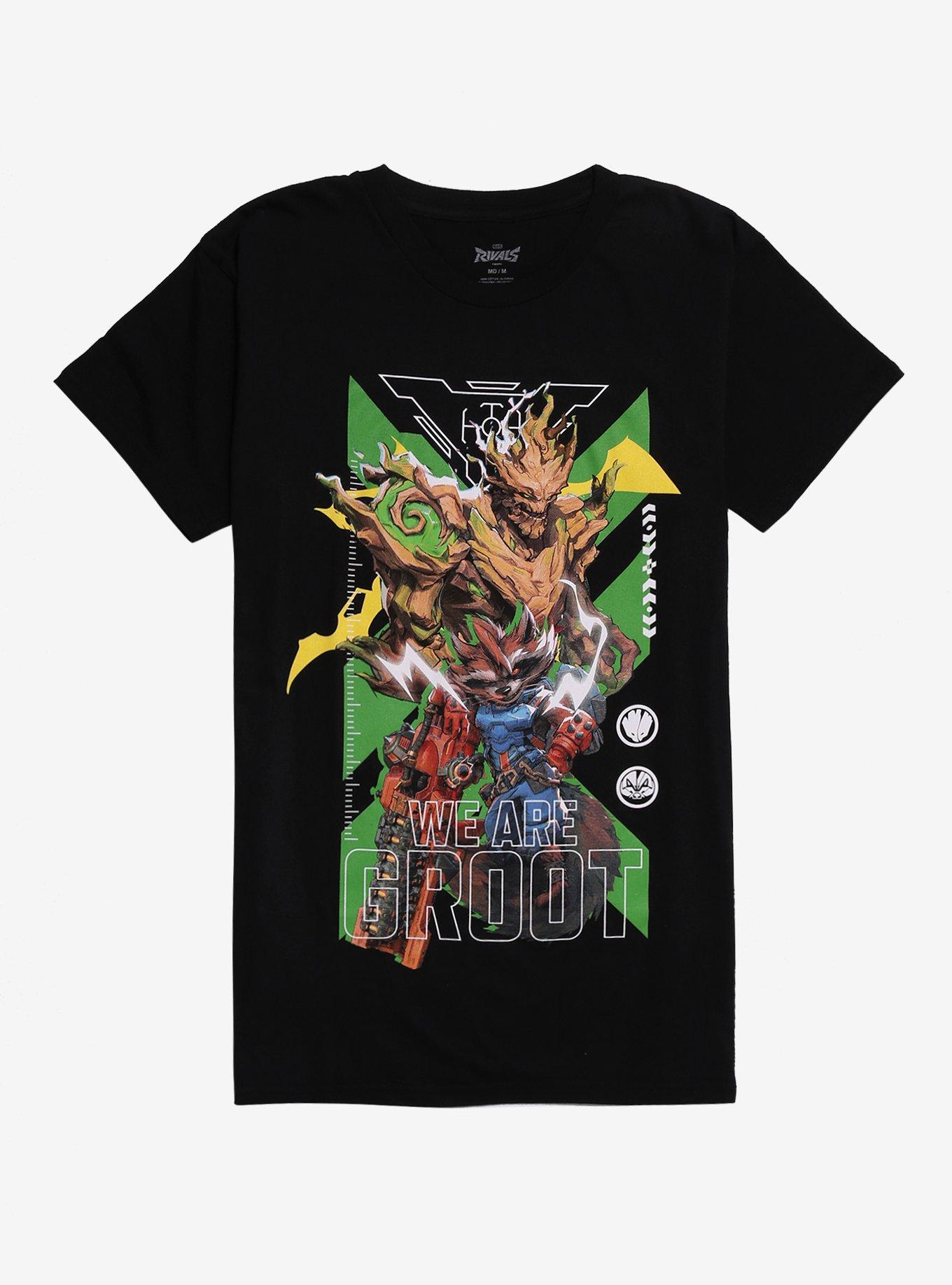 Marvel Rivals We Are Groot T-Shirt | Trending Graphic Tee For Fans