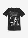 DC Comics Batman The Dark Knight Returns Foil Mineral Wash Boyfriend Fit Girls T-Shirt | Trending Graphic Tee For Fans