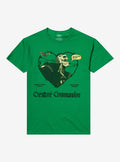 DC Comics Creature Commandos Frankenstein Barbed Wire Heart T-Shirt | Trending Graphic Tee For Fans