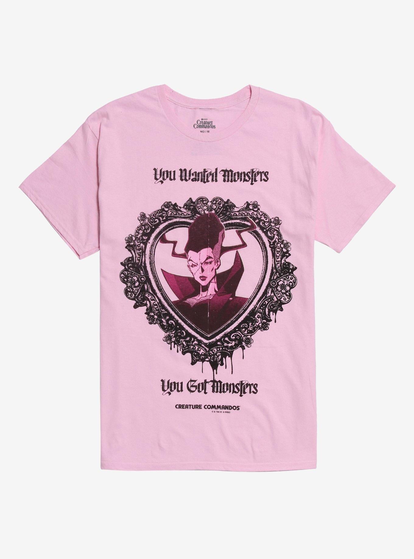 DC Comics Creature Commandos Bride You Wanted Monsters T-Shirt | Trending Graphic Tee For Fans