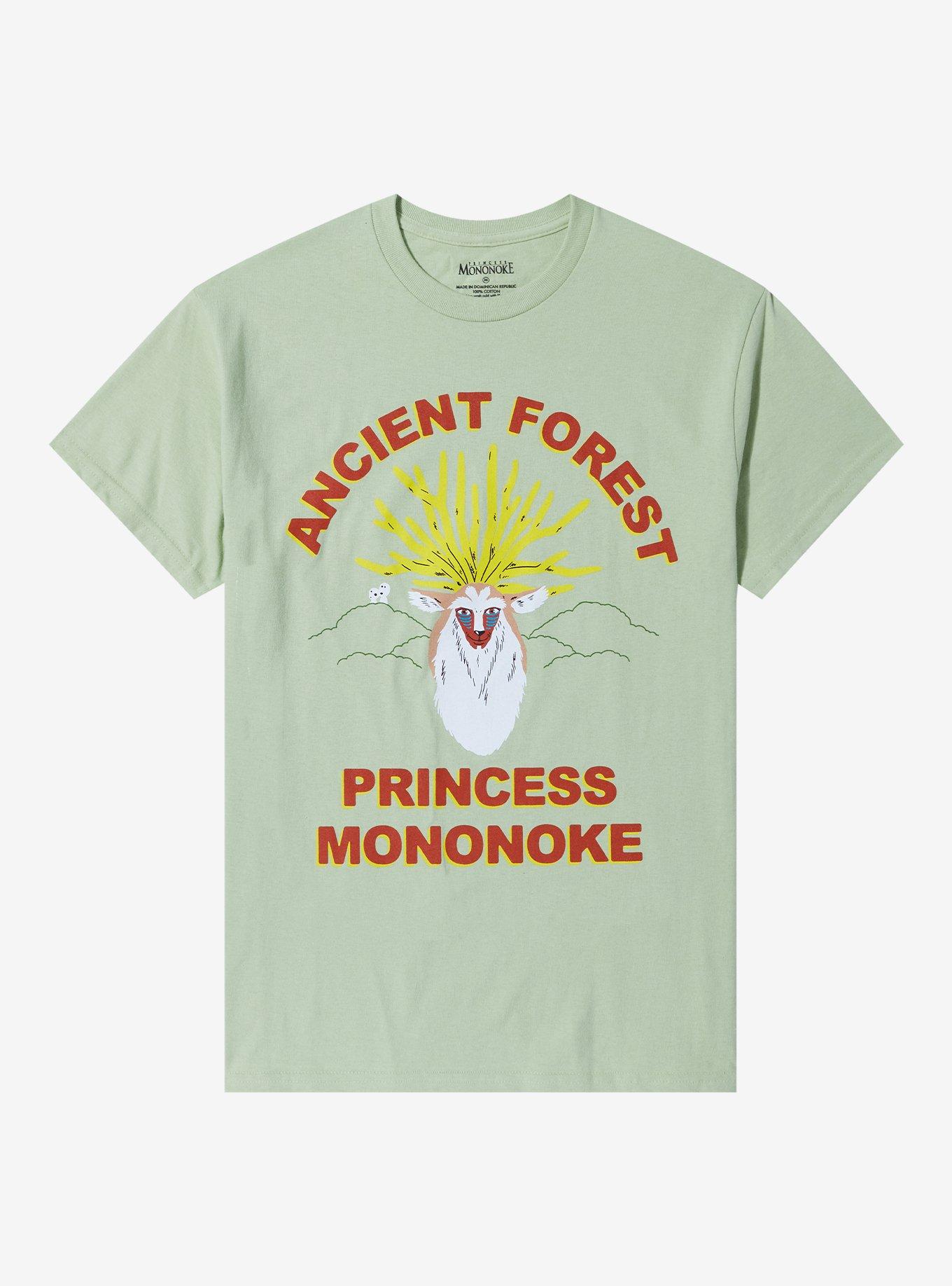 Our Universe Studio Ghibli Princess Mononoke Ancient Forest T-Shirt | Trending Graphic Tee For Fans