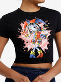 The Amazing Digital Circus Pomni Red Foil Girls Baby T-Shirt | Trending Graphic Tee For Fans