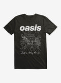 Oasis Definitely Maybe Line Drawing T-Shirt | Trending Graphic Tee For Fans