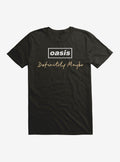 Oasis Definitely Maybe Script Logo T-Shirt | Trending Graphic Tee For Fans