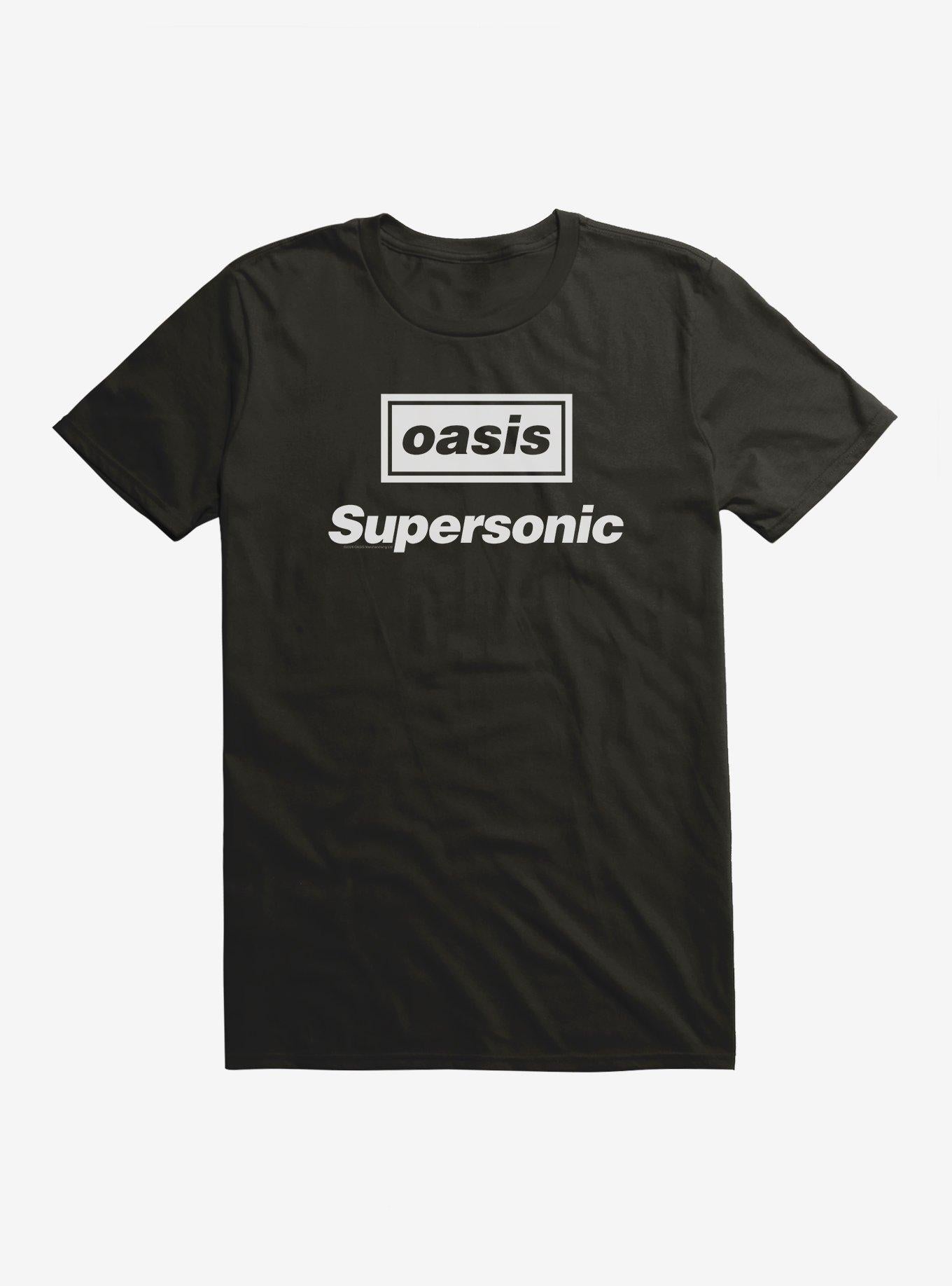 Oasis Supersonic Logo T-Shirt | Trending Graphic Tee For Fans
