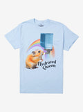 Hamster Hydrated Queen By Goodie Two Sleeves T-Shirt | Trending Graphic Tee For Fans