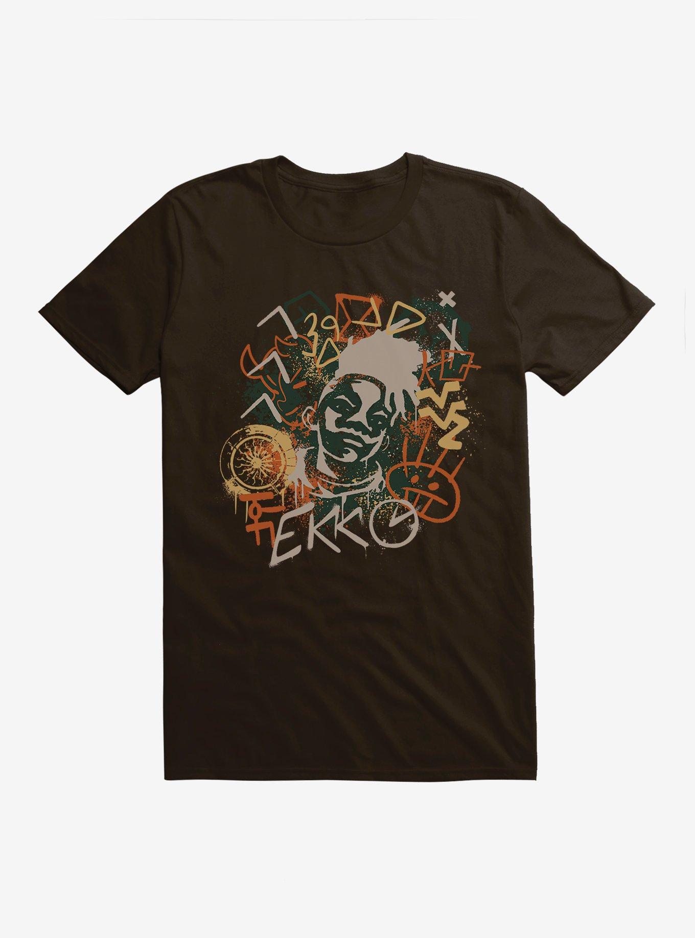 Arcane Graffiti Ekko T-Shirt | Trending Graphic Tee For Fans
