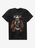 Arcane Monkey Trap Mineral Wash T-Shirt | Trending Graphic Tee For Fans