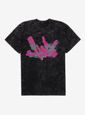 Arcane Graffiti Name Jinx Mineral Wash T-Shirt | Trending Graphic Tee For Fans