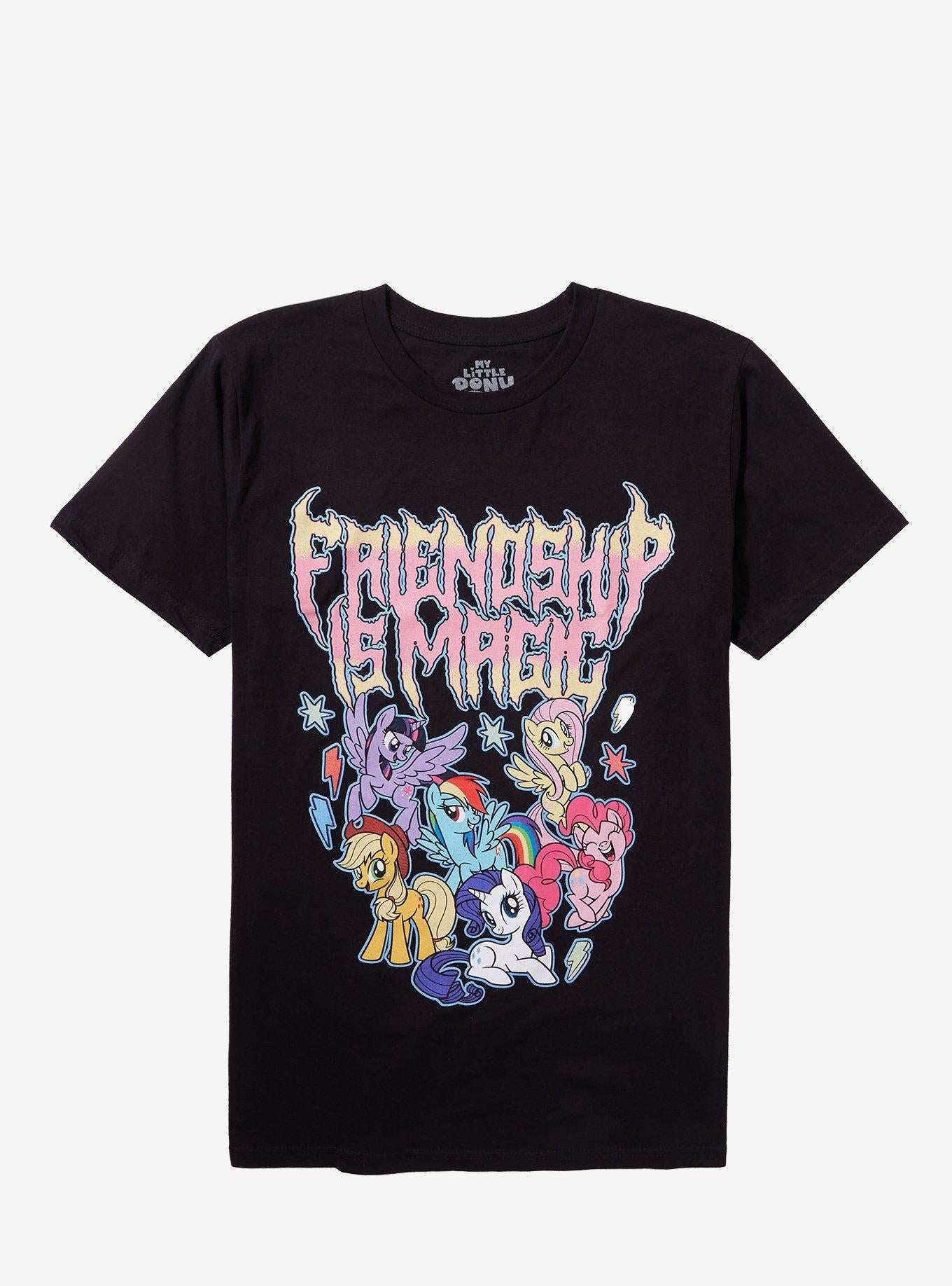 My Little Pony Friendship Is Magic Group T-Shirt | Trending Graphic Tee For Fans
