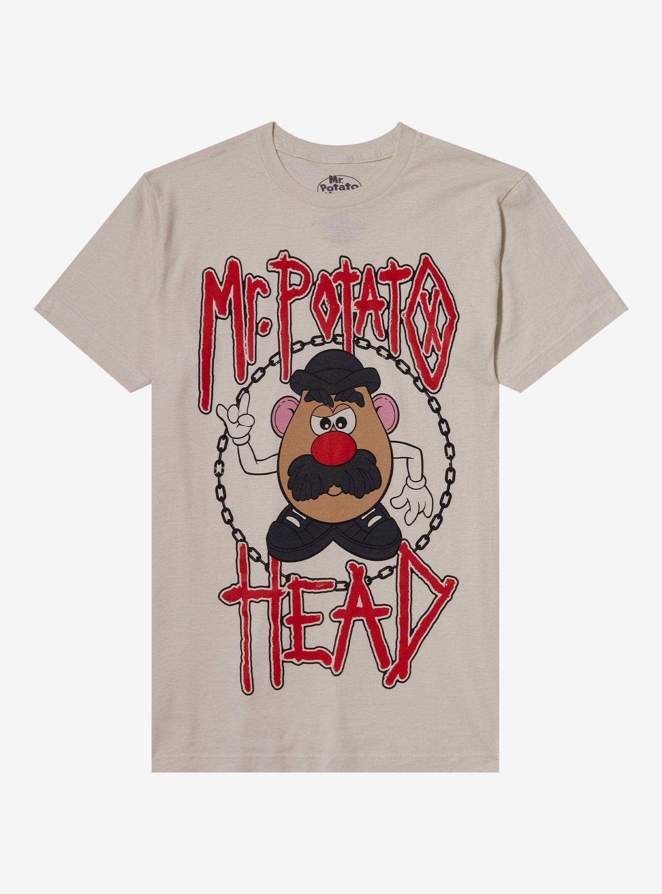 Hasbro Mr. Potato Head Metal T-Shirt | Trending Graphic Tee For Fans