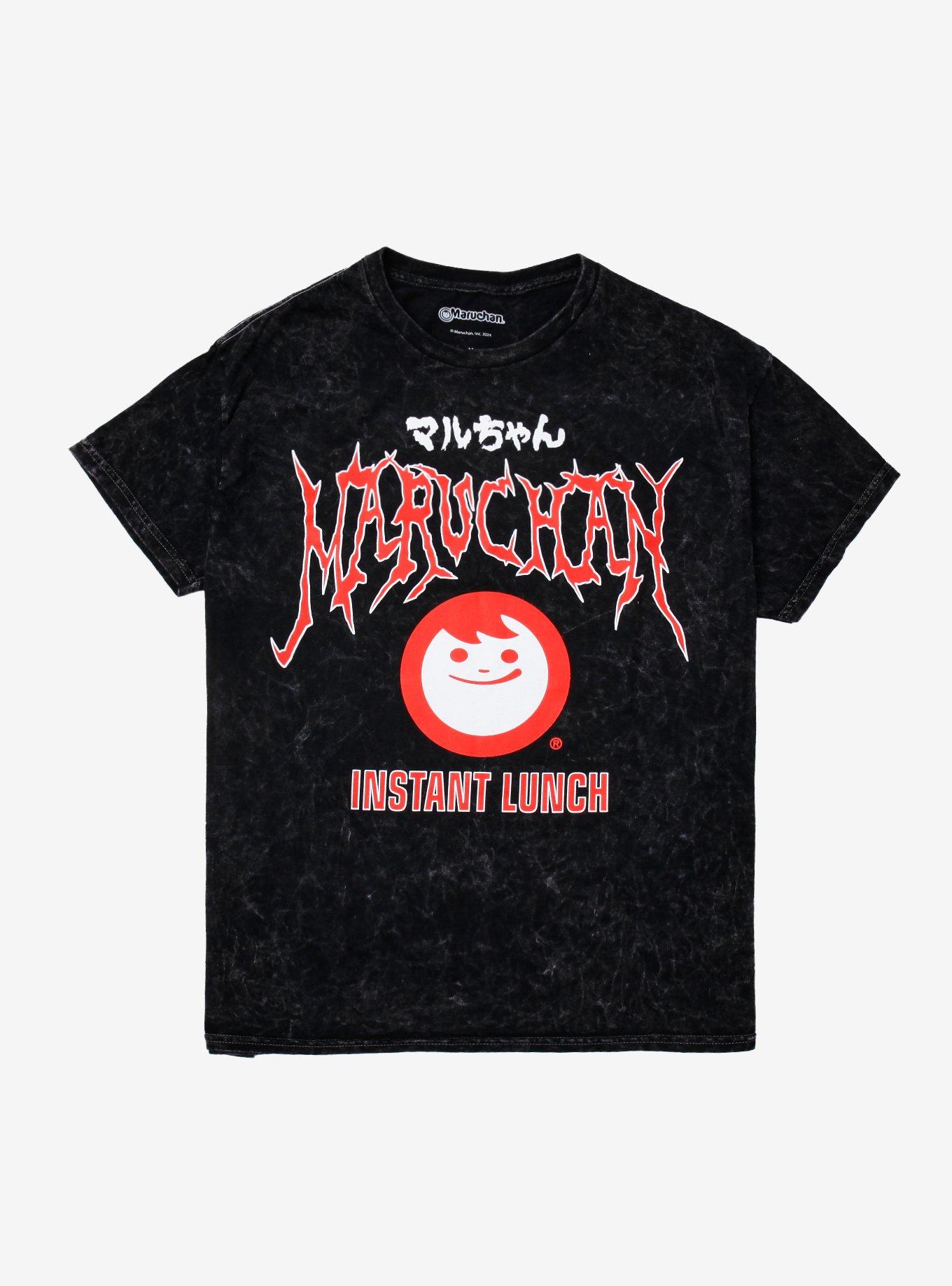 Maruchan Metal Logo Dark Wash T-Shirt | Trending Graphic Tee For Fans