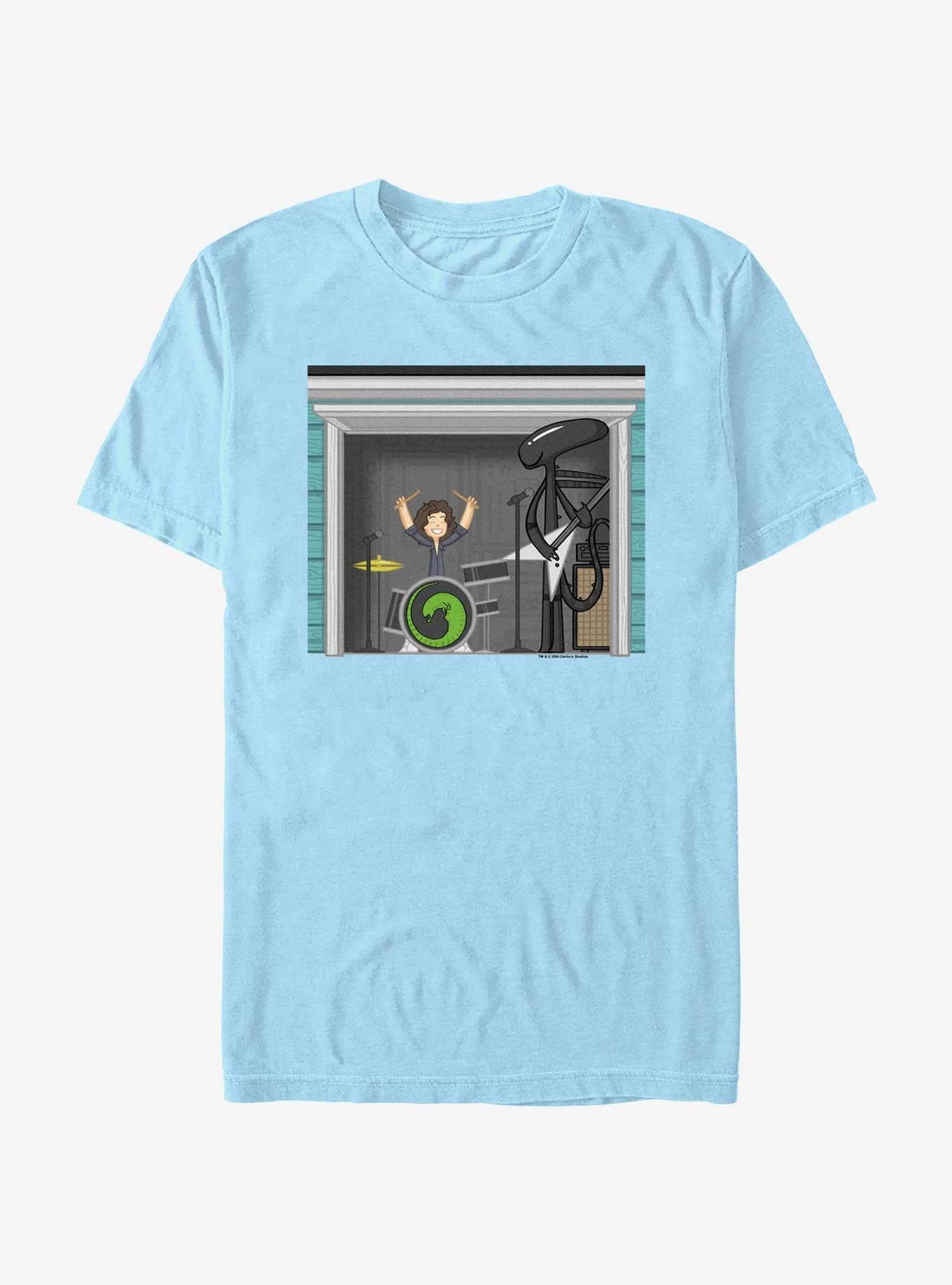 Alien Garage Band T-Shirt | Trending Graphic Tee For Fans