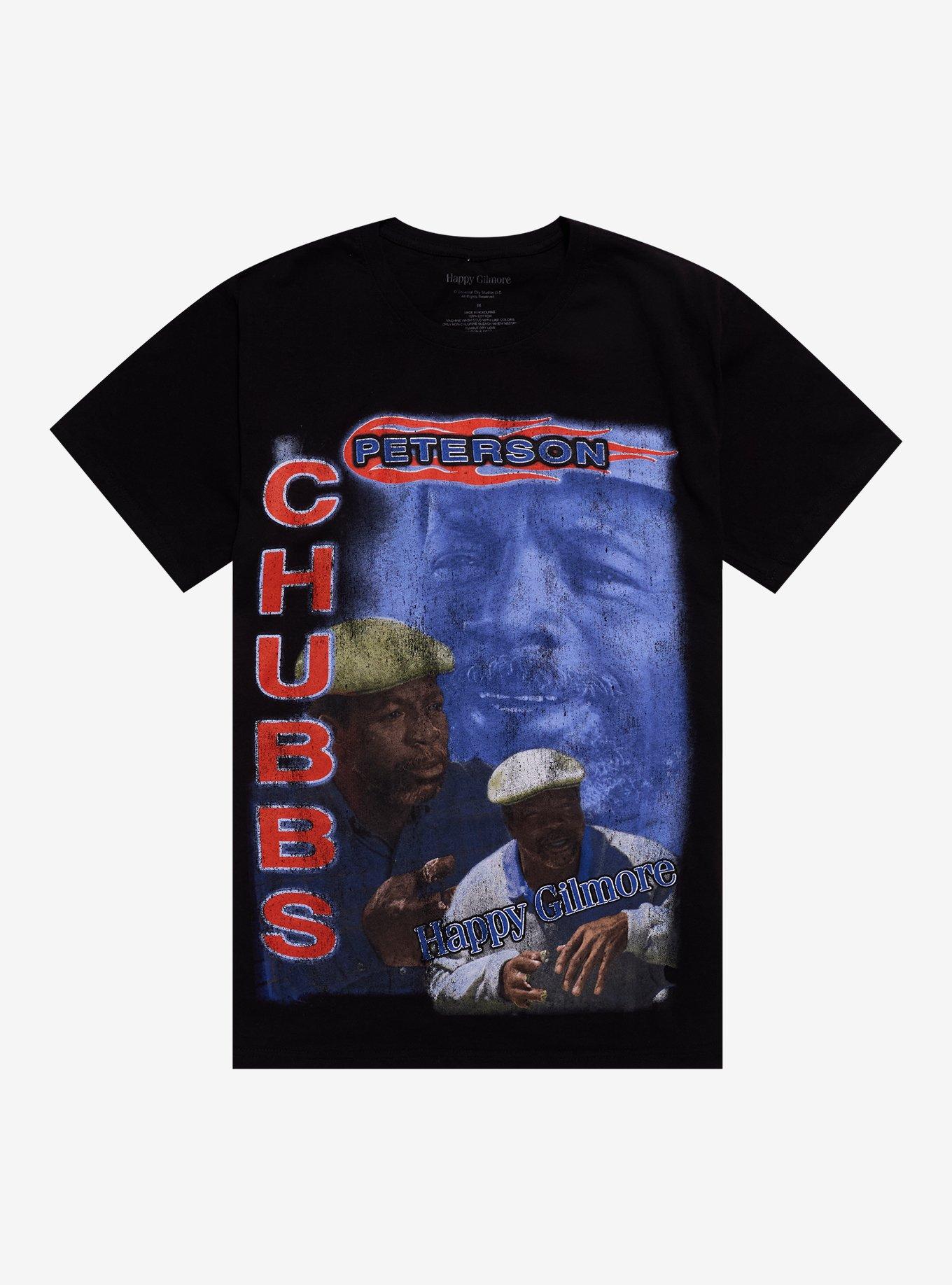 Happy Gilmore Chubbs Peterson Collage T-Shirt | Trending Graphic Tee For Fans