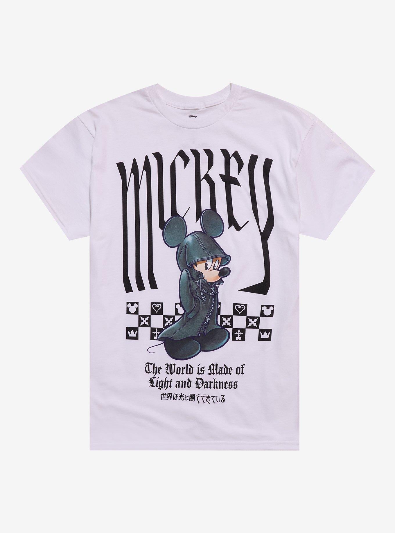 Disney Kingdom Hearts Mickey Mouse Light & Darkness T-Shirt | Trending Graphic Tee For Fans