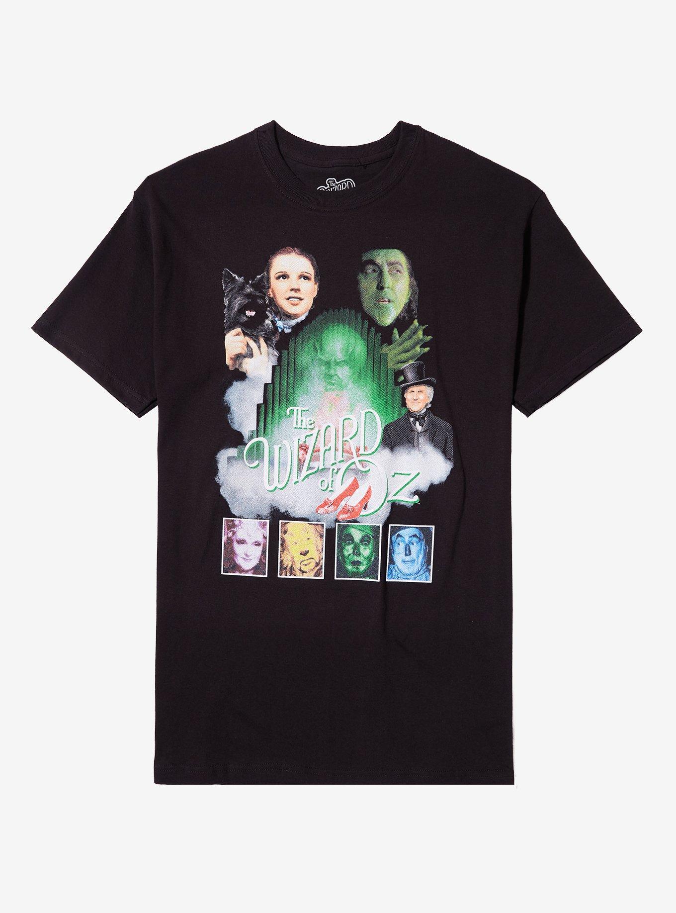 The Wizard Of Oz Character Poster T-Shirt | Trending Graphic Tee For Fans