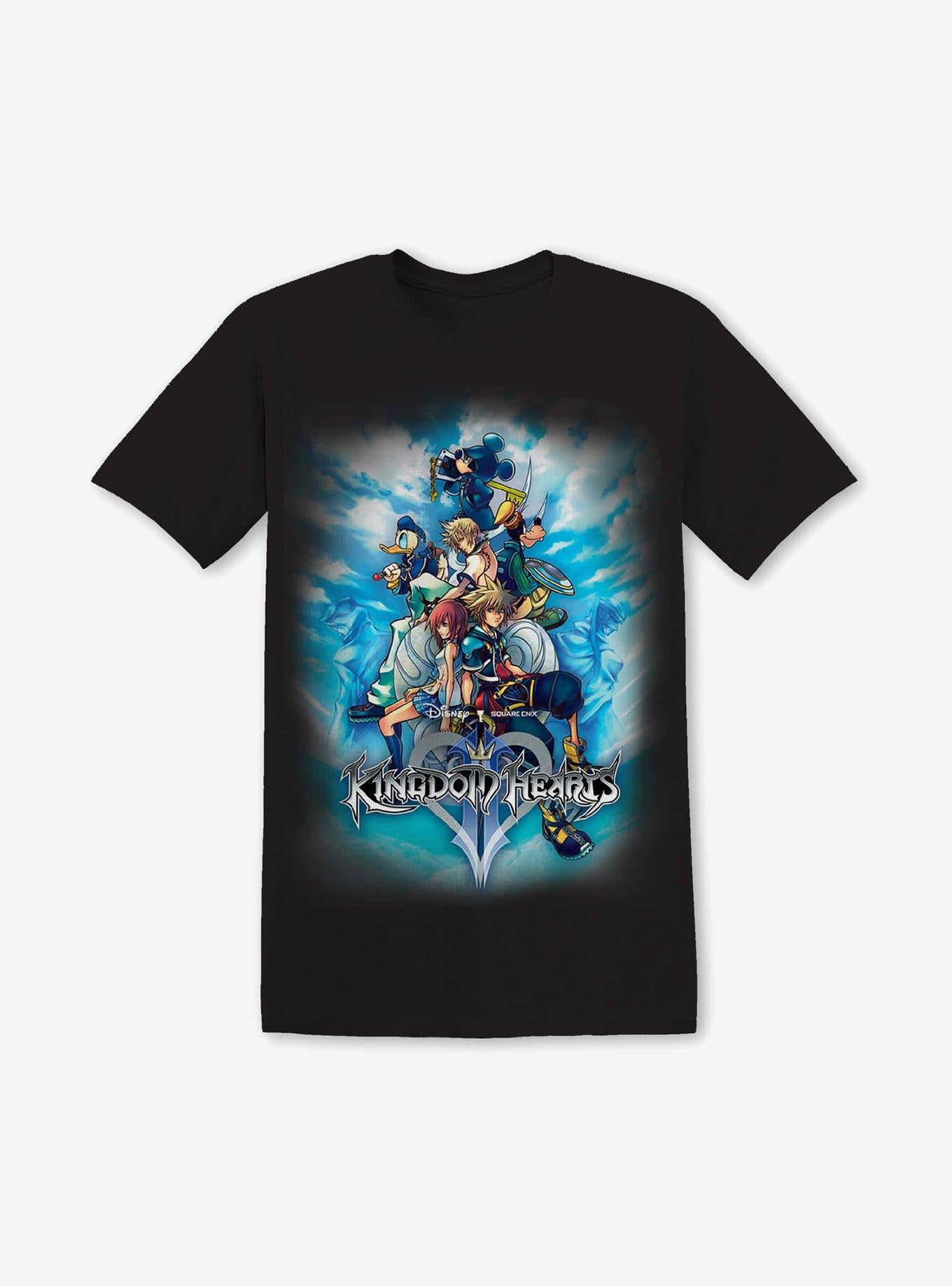 Disney Kingdom Hearts II Sky Boyfriend Fit Girls T-Shirt | Trending Graphic Tee For Fans