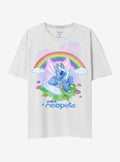 Neopets Uni Rainbow Boyfriend Fit Girls T-Shirt | Trending Graphic Tee For Fans
