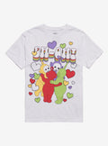 Teletubbies Big Hug Hearts Boyfriend Fit Girls T-Shirt | Trending Graphic Tee For Fans