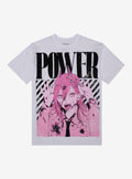 Chainsaw Man Power Accessories Bold T-Shirt | Trending Graphic Tee For Fans