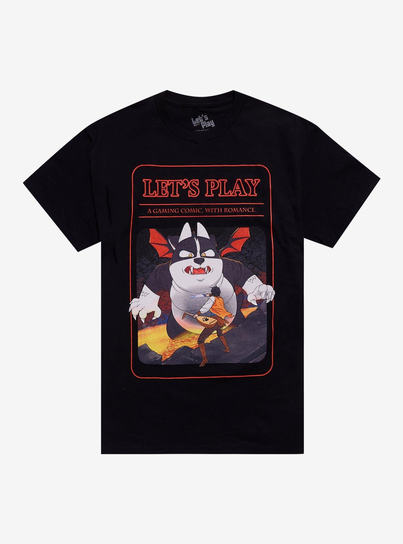 Let's Play Bowser Dragon T-Shirt | Trending Graphic Tee For Fans