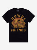 Hello Kitty And Friends Western Howdy Friends T-Shirt | Trending Graphic Tee For Fans