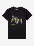 Shrek Donkey Dance Collage T-Shirt | Trending Graphic Tee For Fans
