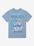 Pretty Guardian Sailor Moon Sailor Neptune & Sailor Uranus Boyfriend Fit Girls T-Shirt | Trending Graphic Tee For Fans