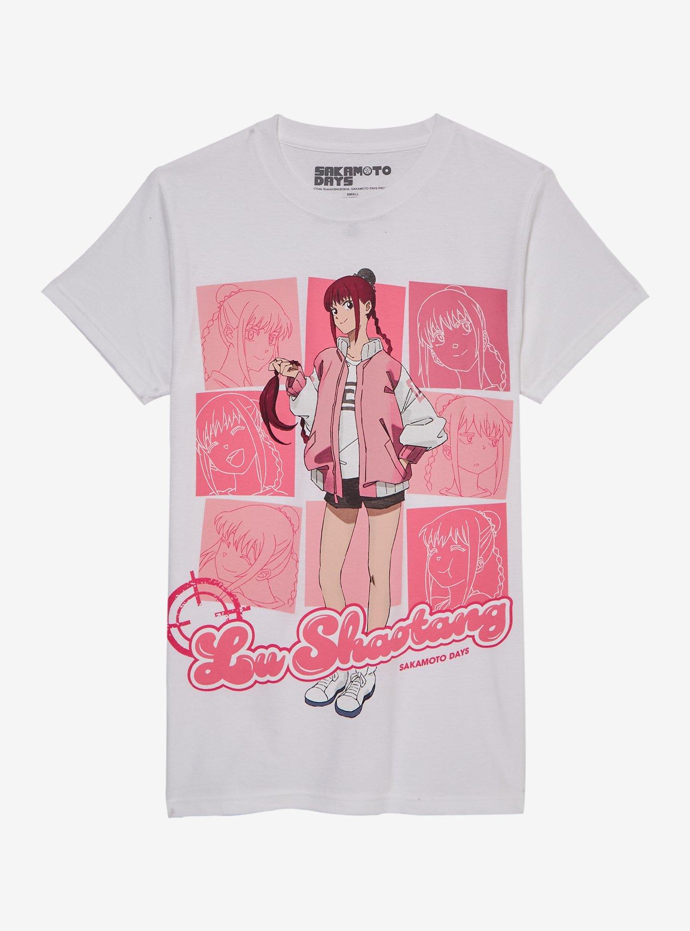 Sakamoto Days Lu Shaotang Boyfriend Fit Girls T-Shirt | Trending Graphic Tee For Fans