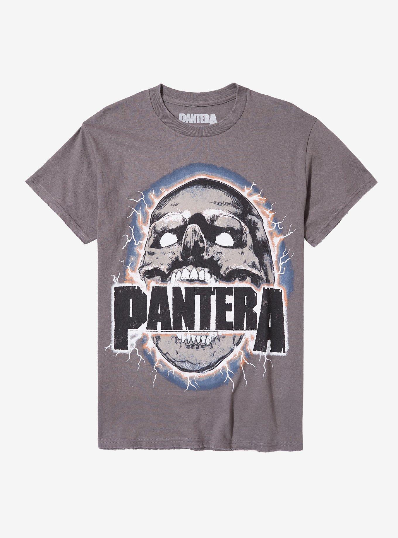 Pantera Skull Boyfriend Fit Girls T-Shirt | Trending Graphic Tee For Fans