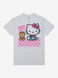 Hello Kitty Tiny Chum Boyfriend Fit Girls T-Shirt | Trending Graphic Tee For Fans