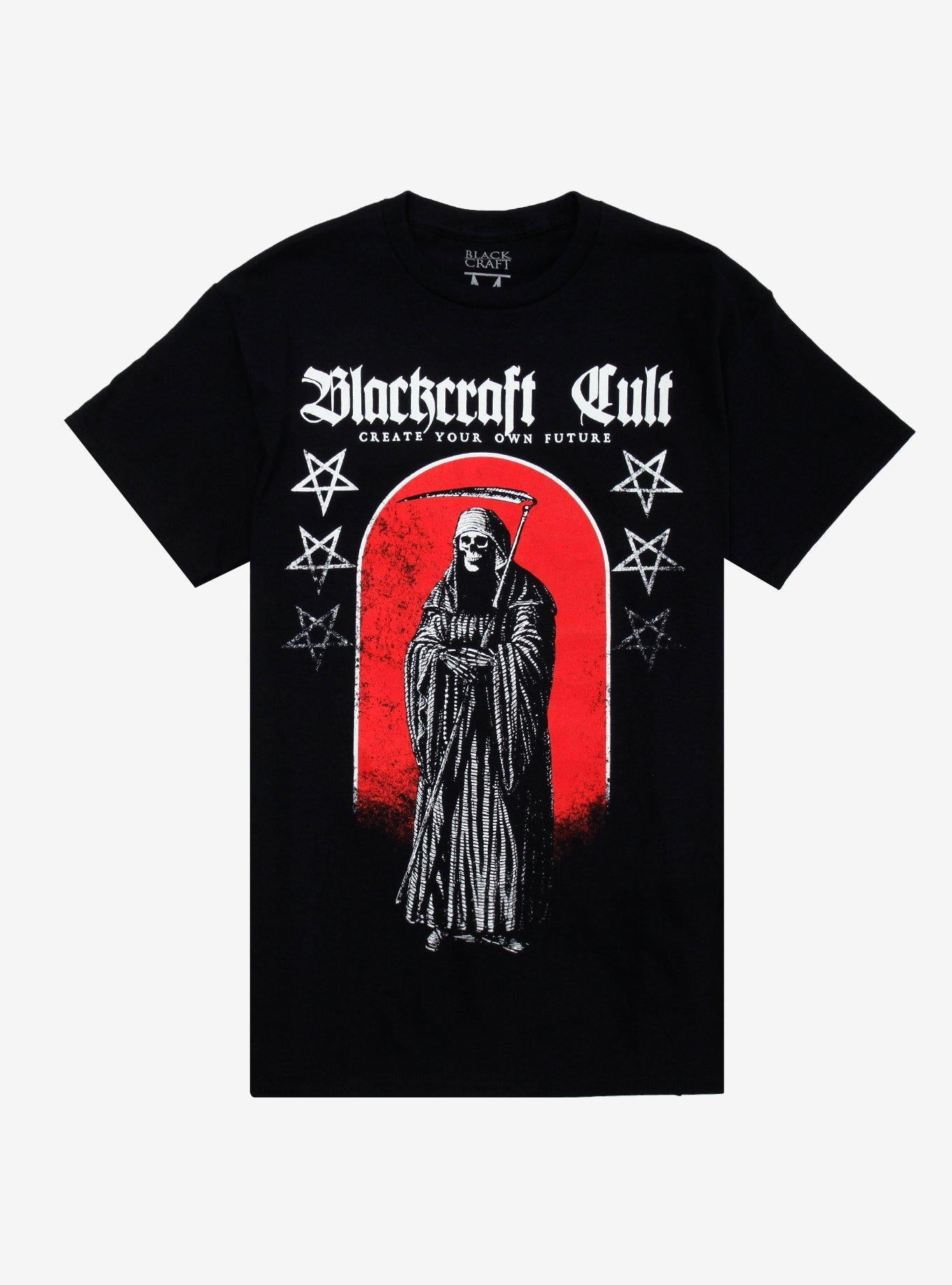 BlackCraft Create Your Own Future Grim Reaper T-Shirt | Trending Graphic Tee For Fans