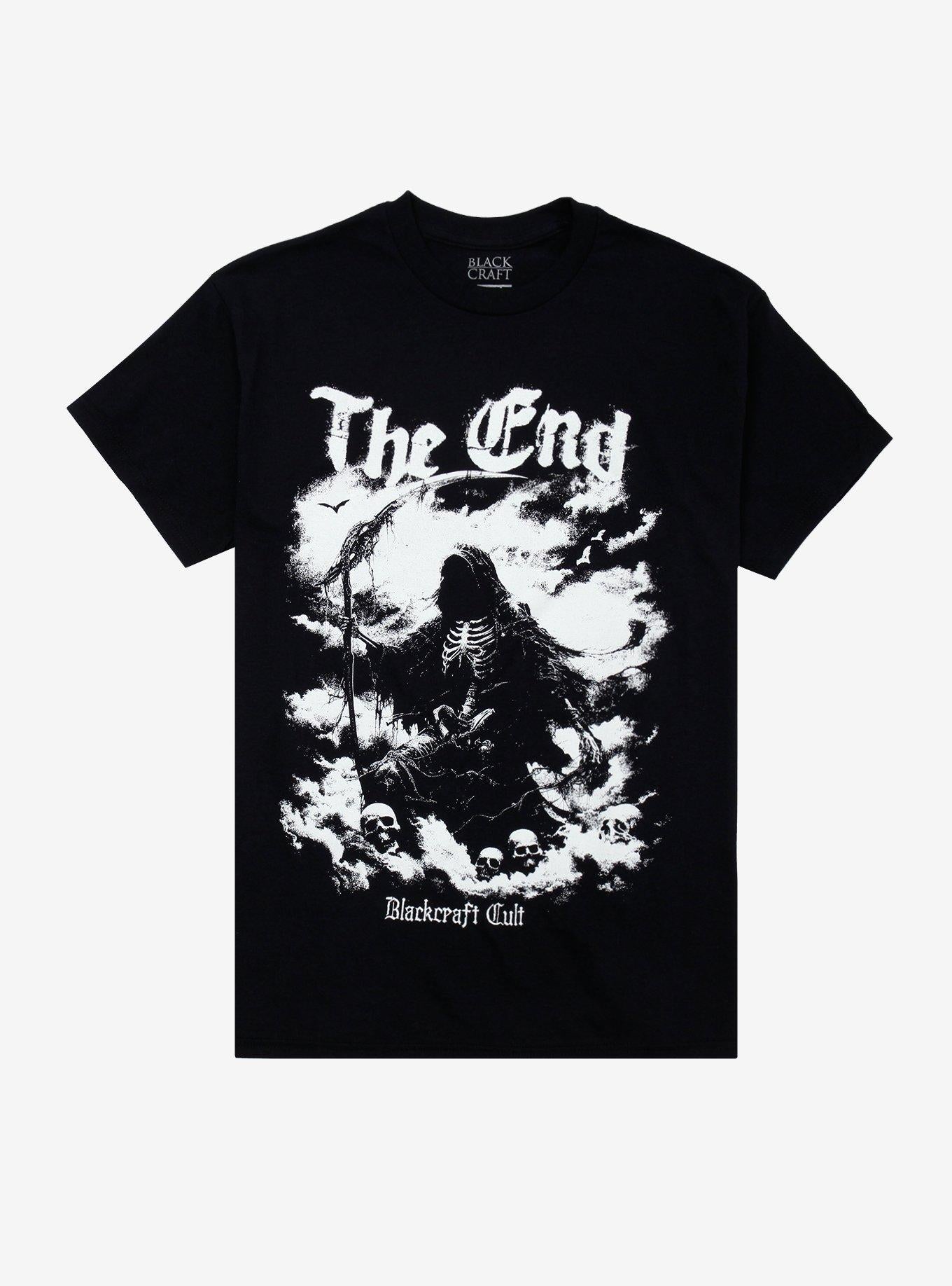 BlackCraft The End Grim Reaper T-Shirt | Trending Graphic Tee For Fans