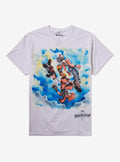 Disney Kingdom Hearts Trio Sky Girls T-Shirt | Trending Graphic Tee For Fans