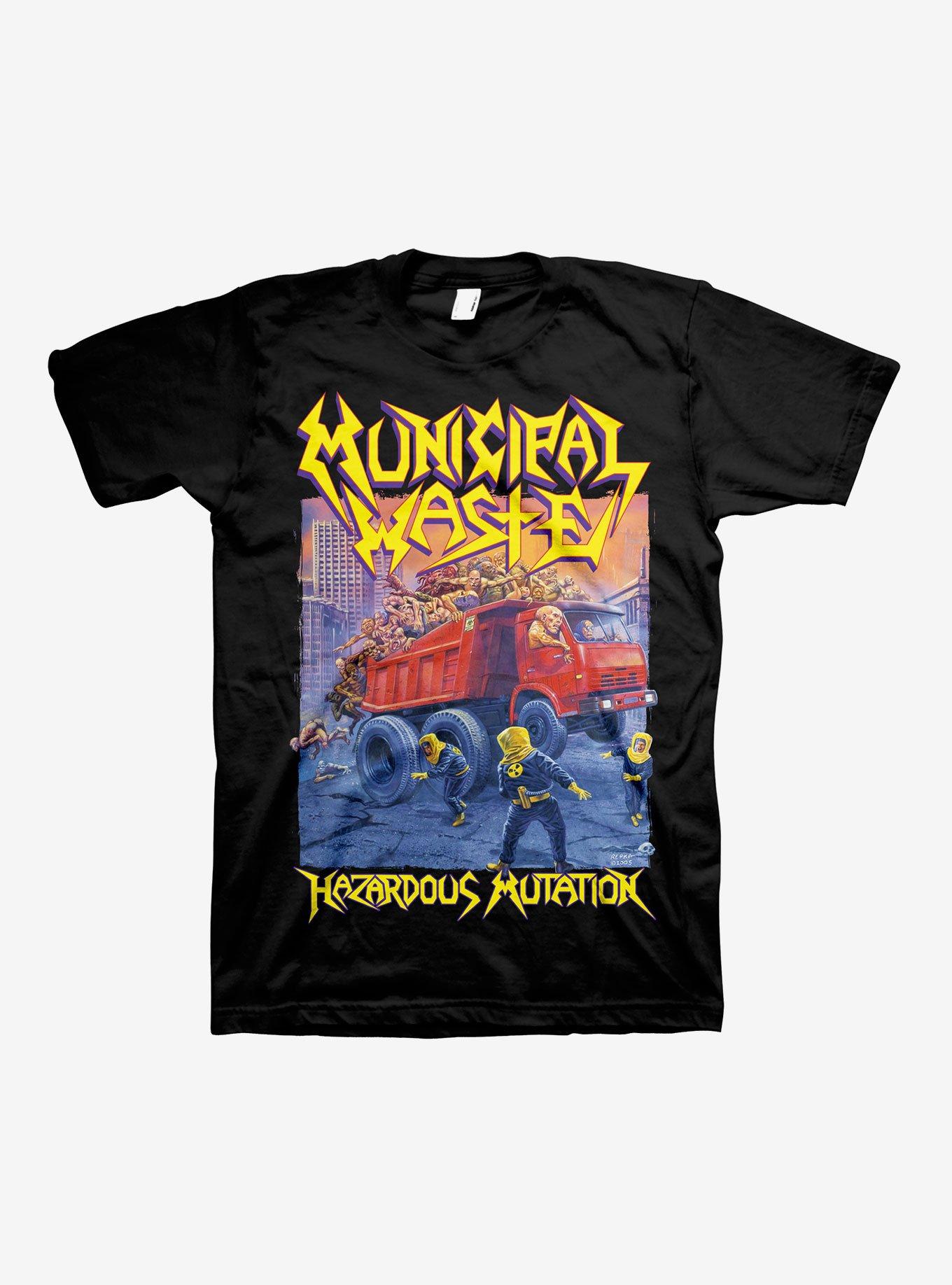 Municipal Waste Trash Truck T-Shirt | Trending Graphic Tee For Fans