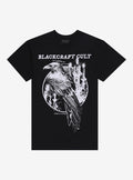 BlackCraft Raven Sitting T-Shirt | Trending Graphic Tee For Fans