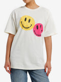 Origami Angel Smiling Face Girls Oversized T-Shirt | Trending Graphic Tee For Fans